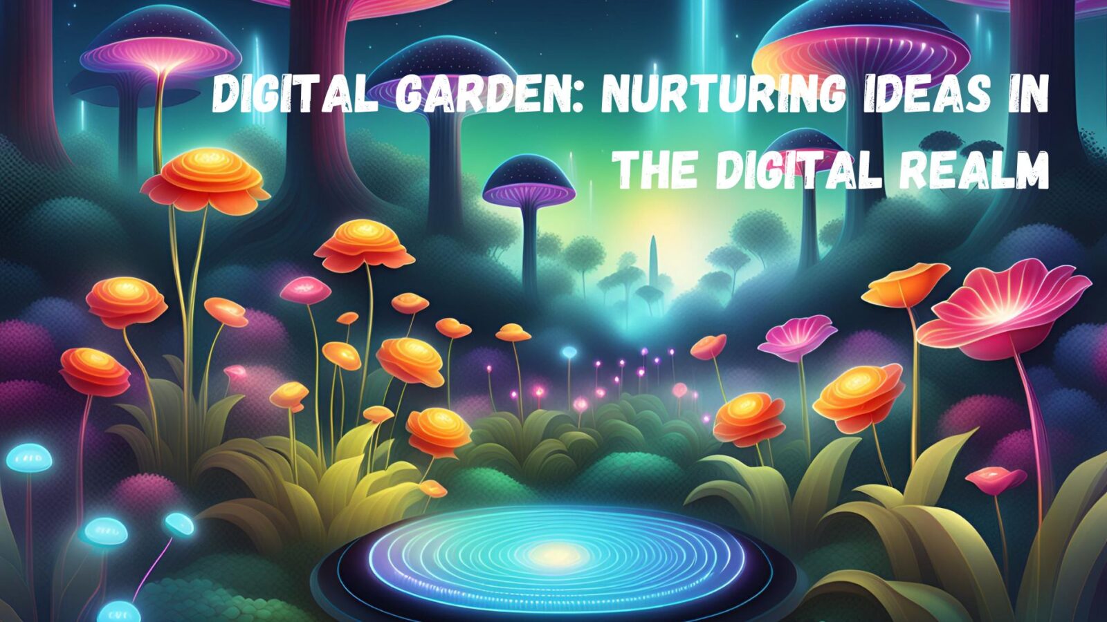 DIGITAL GARDEN NURTURING IDEAS IN THE DIGITAL REALM